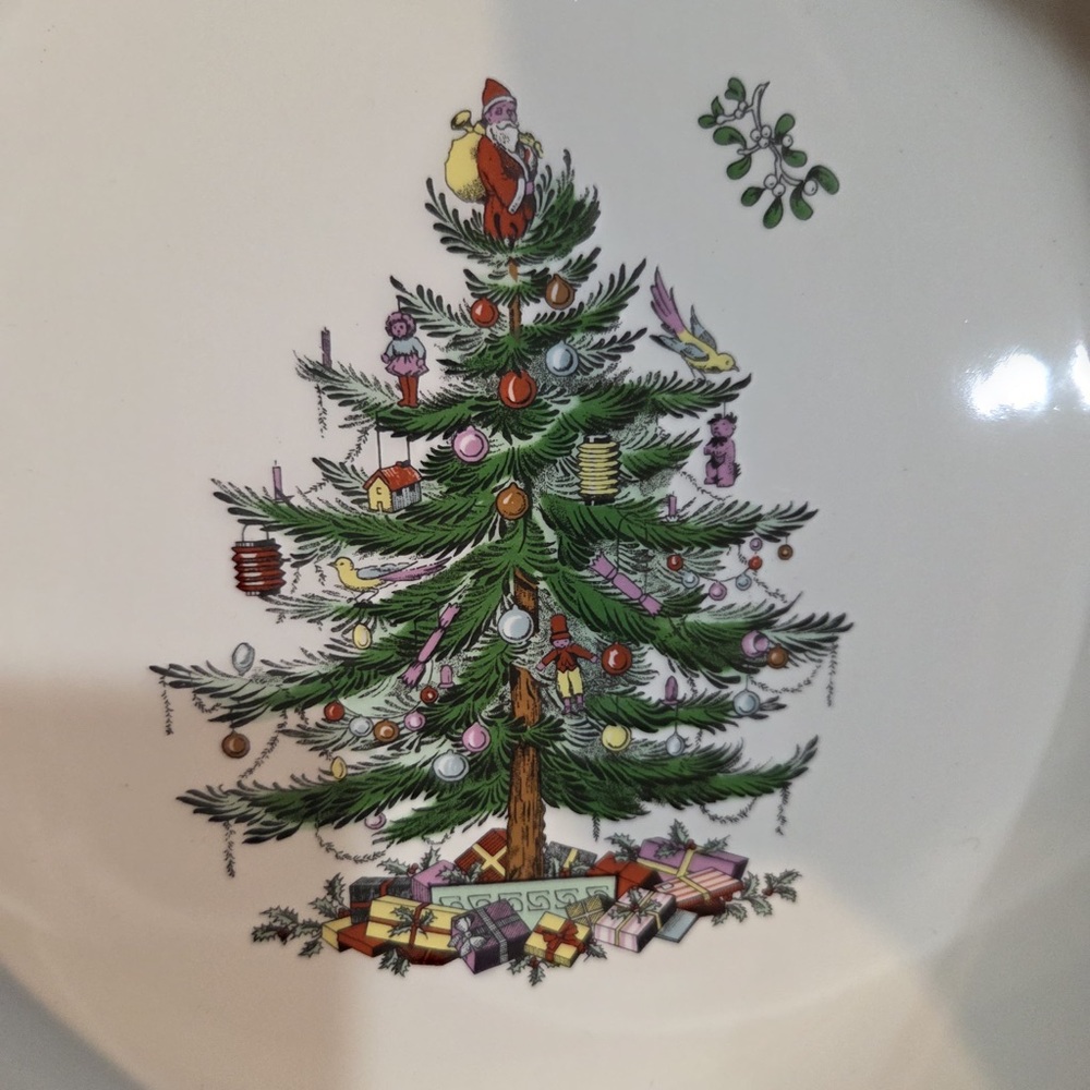 Spode Christmas Tree 2013 Annual Collection 10” Serving Bowl - Picture 3 of 5